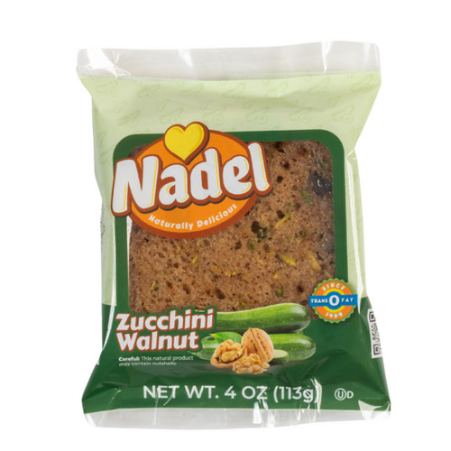 BREAD ZUCCHINI WALNUT SLICE INDIVIDUALLY WRAPPED