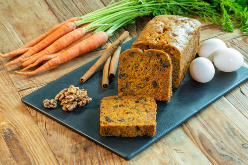 BREAD CARROT WALNUT SLICE INDIVIDUALLY WRAPPED