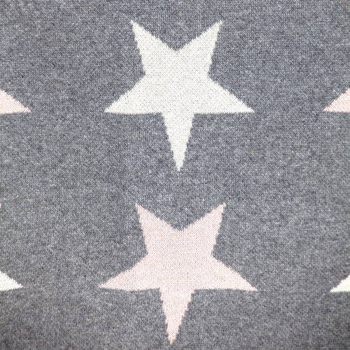 Parkland Collection Twinkle Stars Transitional KNITTED 32" X 40" Baby Blanket