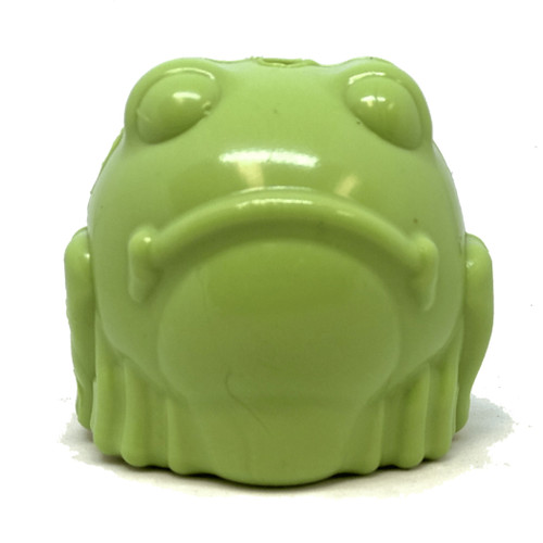 MKB Bull Frog Durable Rubber Chew Toy & Treat Dispenser