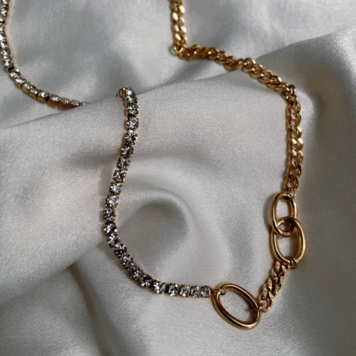 Gem & Dime Necklace