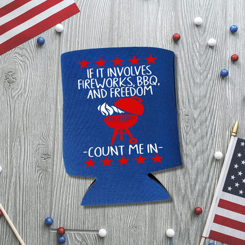 Patriotic Can Coolers