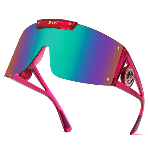 2736 Sunglasses - Red Blue C10