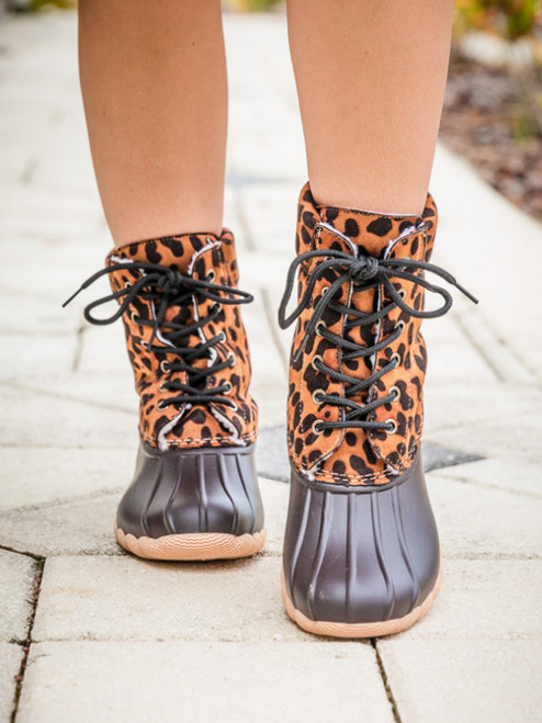 Fall 10 Leopard Boots