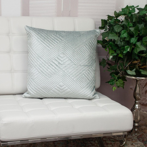 Parkland Collection Gaia Transitional Quilted Throw Pillow