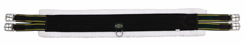 Henri de Rivel Synthetic Fleece Girth-Black