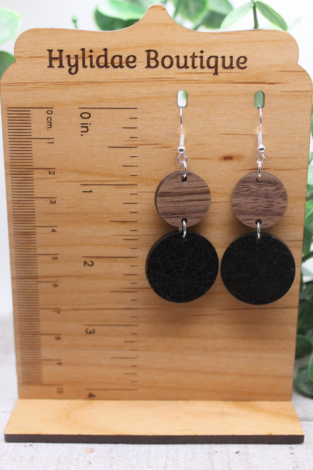 Spider Webs - Circle || Dangle Earrings