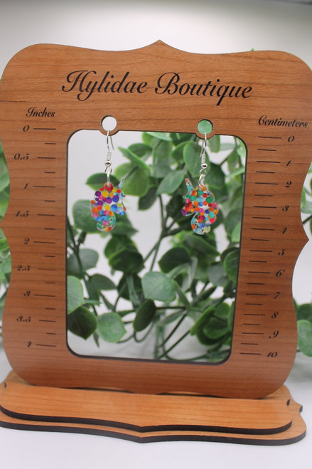 Confetti Unicorns Dangle Earrings