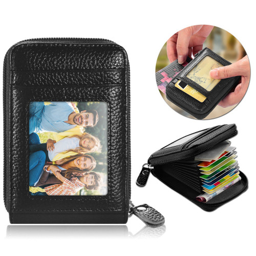 Leather Credit Card Wallet 