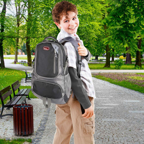Unisex School Backpack Casual Travel Shoulder Bag
