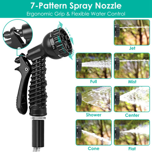 25FT/50FT/100FT Heavy Duty Stainless Steel Garden Hose 