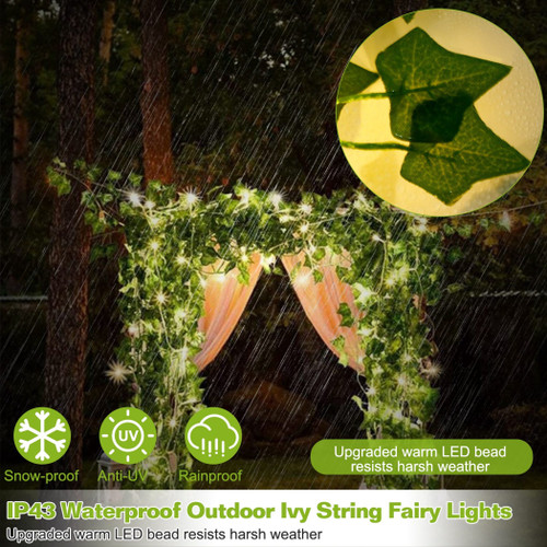 Artificial Ivy Battery Powered String Lights