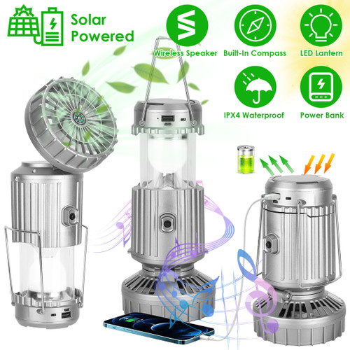 Camping Lantern with Fan 