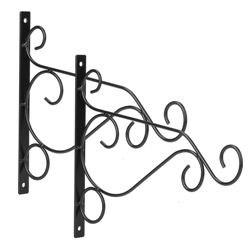 2Pcs Iron Plant Hanging Bracket Plant 