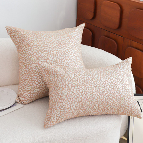 Accessorize Dezi Cream Geometric Lumbar Pillowcase