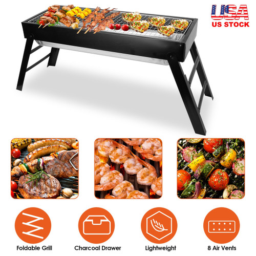 Foldable Charcoal BBQ Grill