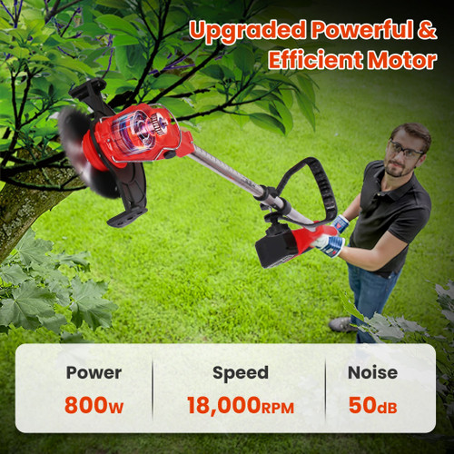 3 in 1 Electric Cordless Grass Wacker Battery Powered