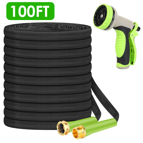 100FT Non-Expandable Garden Hose Kink