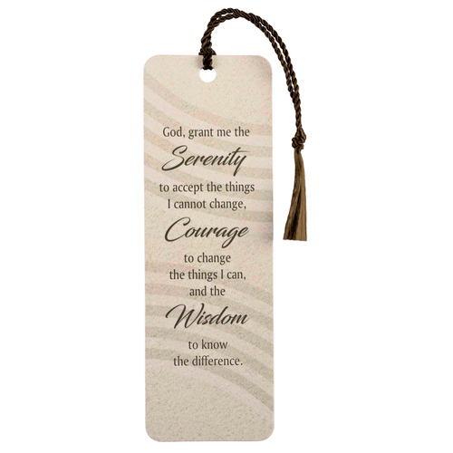 Tassel Bookmark Serenity Prayer