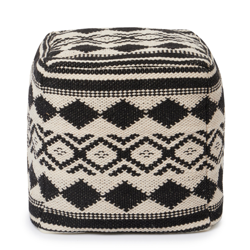 Tufted Pouf Ottoman 