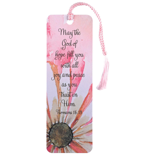 Tassel Bookmark May The God Of Hope Fill
