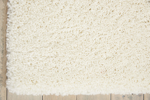 5' X 7' Ivory Shag Area Rug