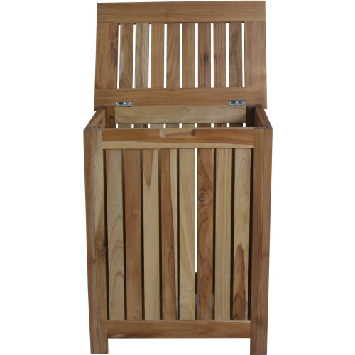 20" Natural Solid Wood Shaker Style Single Door Bathroom Cabinet