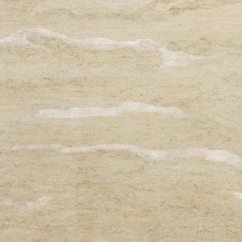 9' X 12' Beige Wool Hand Tufted Area Rug