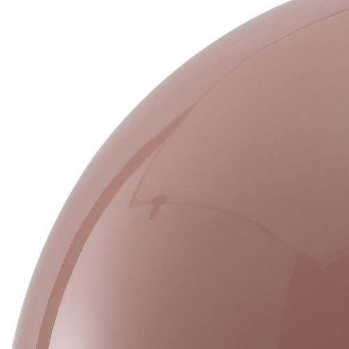 11" Pink Novelty USB Table Lamp With Globe Shade