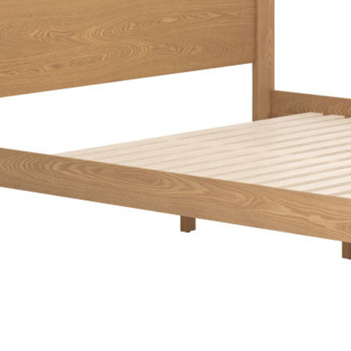 Natural Wood Queen Bed Frame