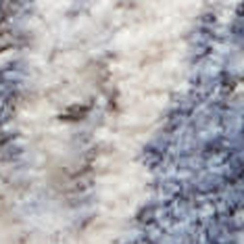 4' X 6' Cream Gray And Blue Abstract Area Rug