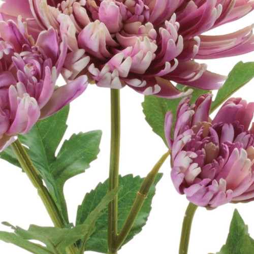 Set of Four 4" Pink Artificial