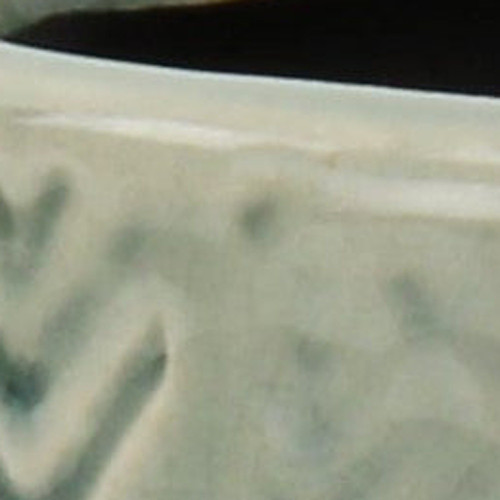 Green Ceramic 16 Ounce Geometric Round Distressed Pot Planter