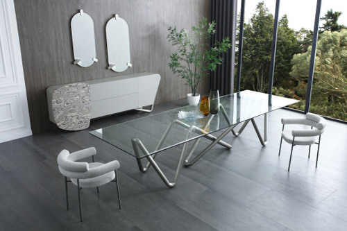 43" Clear Oval Frameless Accent Mirror