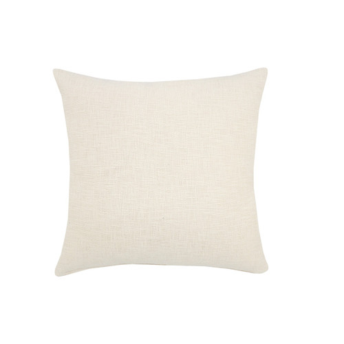 26" Beige Floor Diamond Cotton Throw Pillow Cover with Tufts And Texture