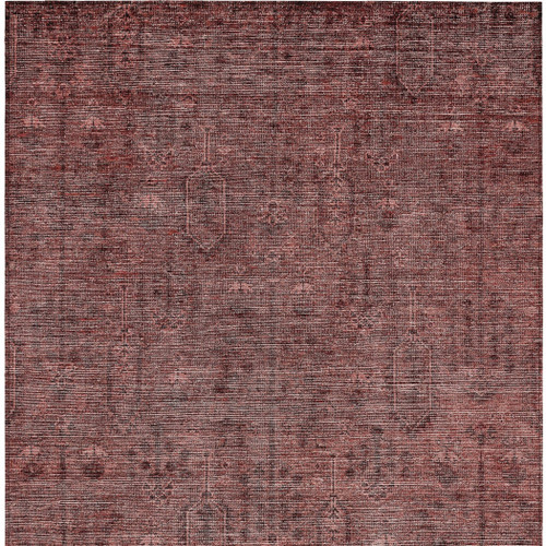 8' X 10' Orange And Copper Southwestern Washable Indoor Outdoor Area Rug