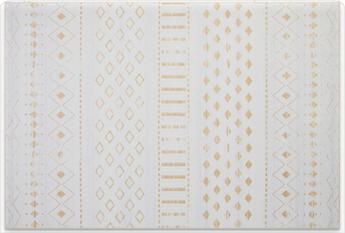 Abstract Geometric Washable Area Rug