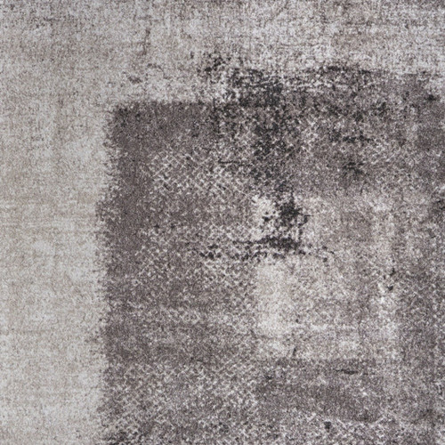 2' X 3' Gray Black And Taupe Abstract Distressed Area Rug