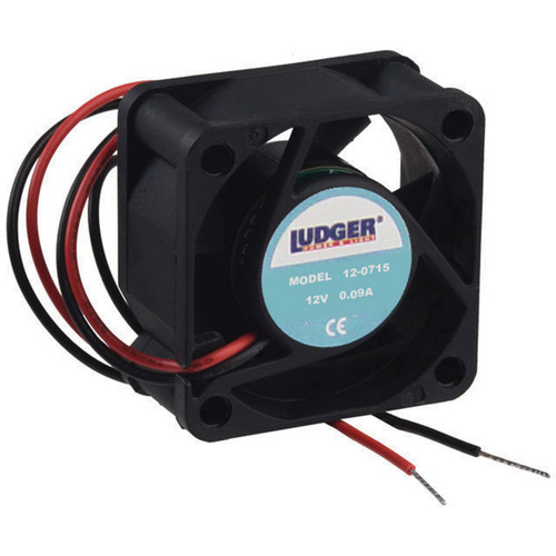 Ludger Mini 12V 1.5” Square Rotary Cooling Fan
