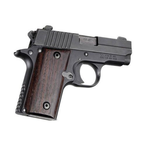 Hogue Sig Sauer P238 Smooth Wood Grip (Rosewood)
