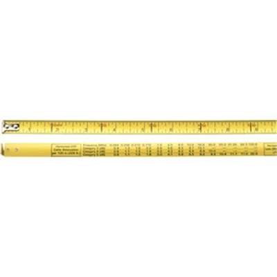 16 FOOT RACK SPACE RULER
