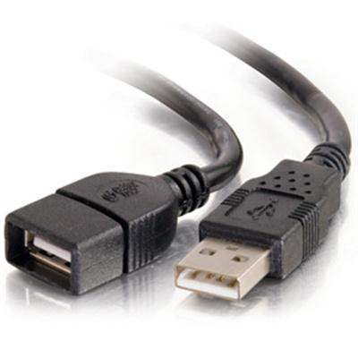 3M USB 2.0 A A Ext Cable Black