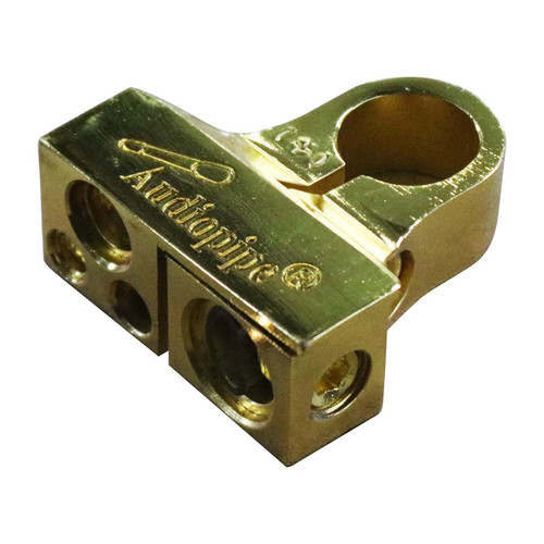 Audiopipe Gold Plated Battery Terminal Positive - Multi-Feed