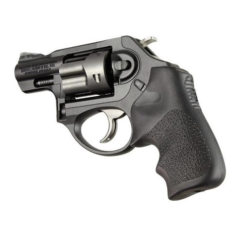 Hogue Ruger LCR/LCRx Revolvers OverMolded Rubber "Tamer" Monogrip with Finger Grooves (Black)
