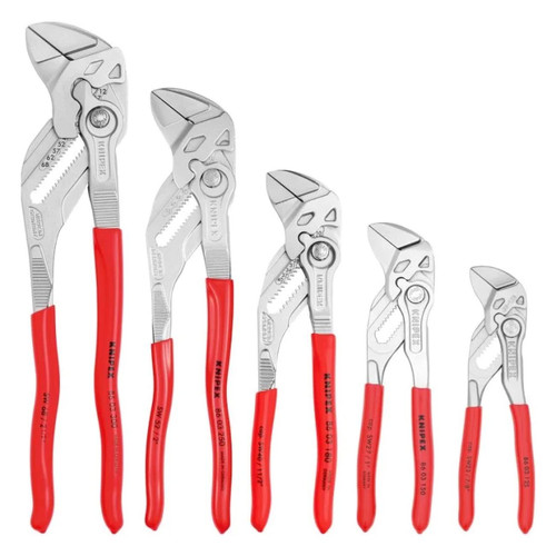 Knipex Cobra Set in Tool Roll (5 Piece Set)