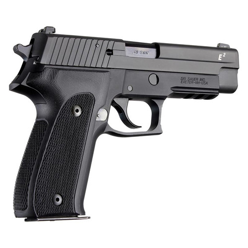 Hogue SIG Sauer P226 Checkered Grips G10 G-Mascus (Solid Black)