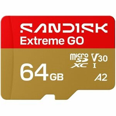 64GB SANDISK ExtremeGO microSD