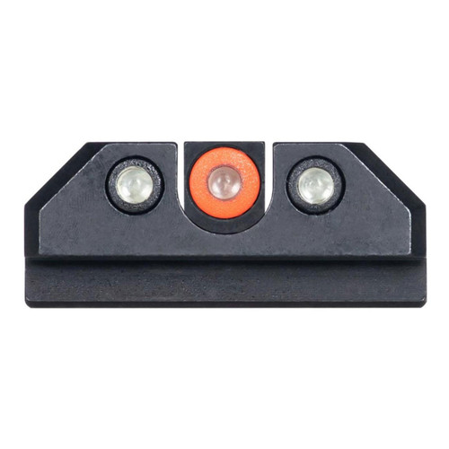 Night Fision Night Sight Set for CZ-USA P-07/P-09 Orange Tritium Front Ring/U-Notched Tritium Black