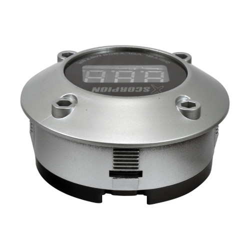 XSCORPION VOLTMETER DIGITAL 3 DIGIT LED DISPLAY SILVER