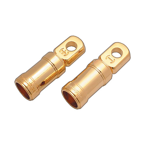Audiopipe Heavy Duty Ring Terminals 4-Gauge (1 Pair)